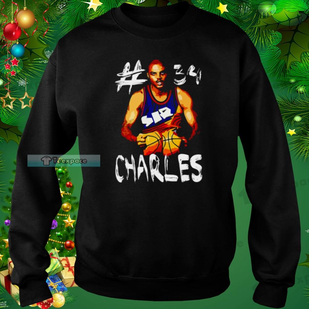 Charles Barkley Professional Basketball Player Phoenix Suns Sweatshirt