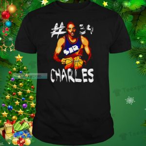 Charles Barkley Professional Basketball Player Phoenix Suns Unisex T Shirt