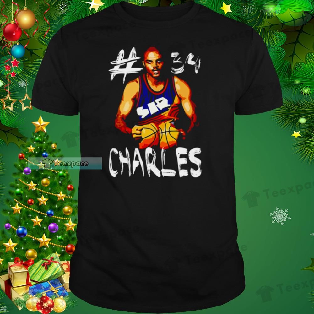 Charles Barkley Professional Basketball Player Phoenix Suns Shirt