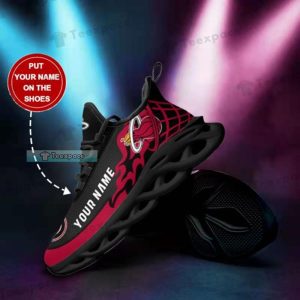 Custom Name Miami Heat Basketball Fire Max Soul Shoes 1