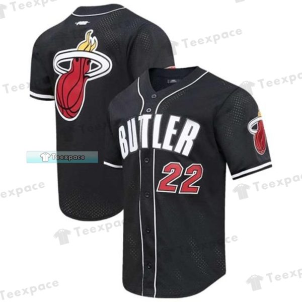 Custom Name Number Miami Heat Black Baseball Jersey