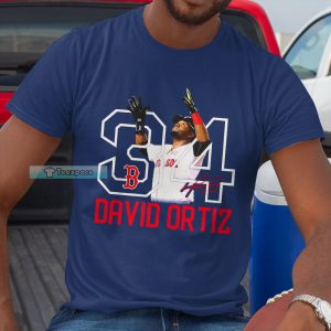 David Ortiz Hall Of Fame Shirt