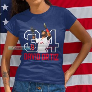 David Ortiz Hall Of Fame T Shirt