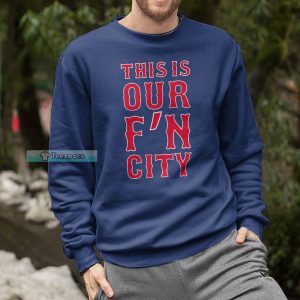 David Ortiz This Is Our City Long Sleeved Shirt