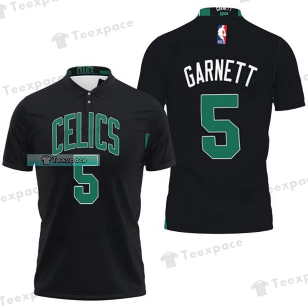Design Boston Celtics Kevin Garnett Great Player Polo Shirt 1