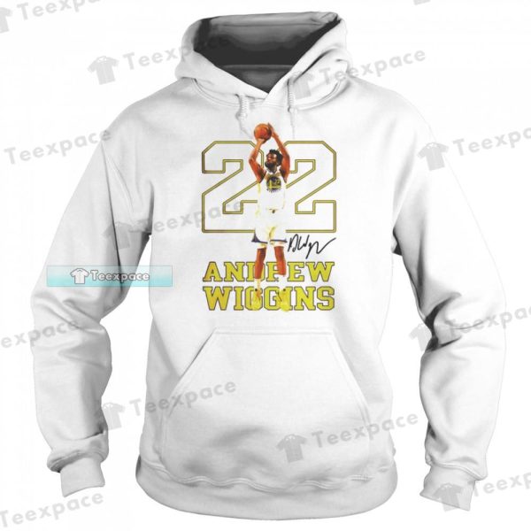 Golden State Warriors 22 Andrew Wiggins Signature Shirt