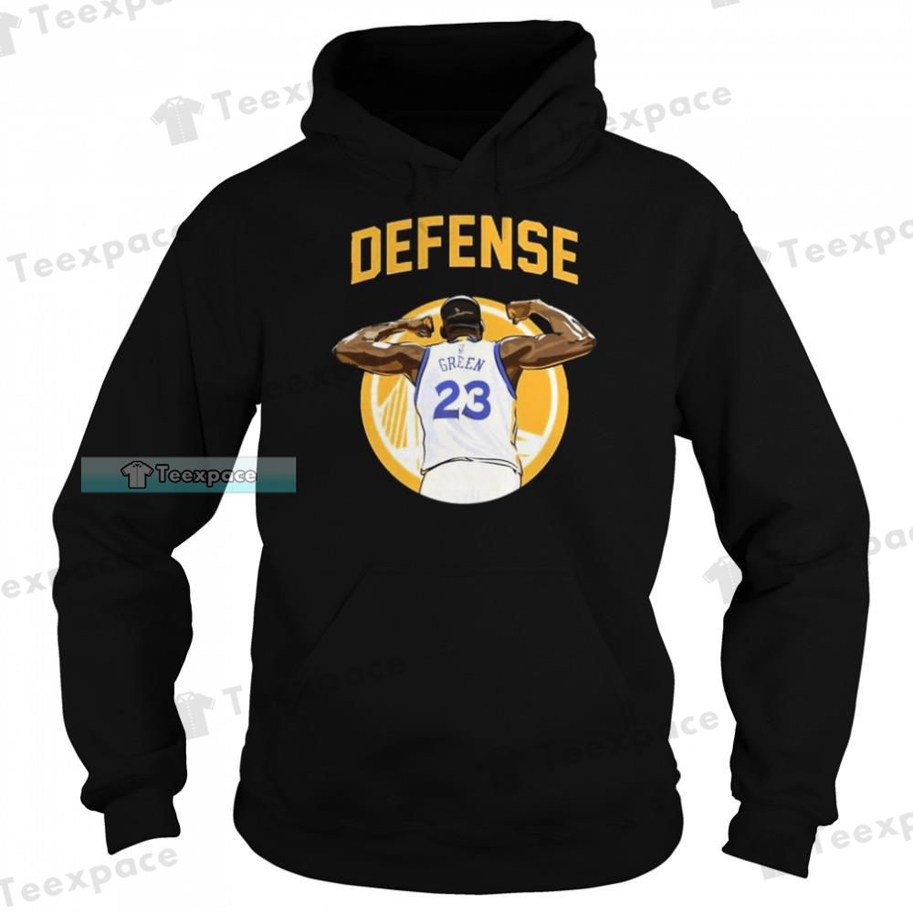 Golden State Warriors 23 Green Defense Art Hoodie