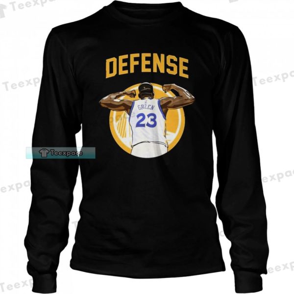 Golden State Warriors 23 Green Defense Art Shirt