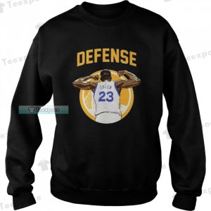 Golden State Warriors 23 Green Defense Art Sweatshirt