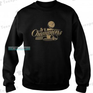 Golden State Warriors 7 Time NBA Finals Champions Sweatshirt