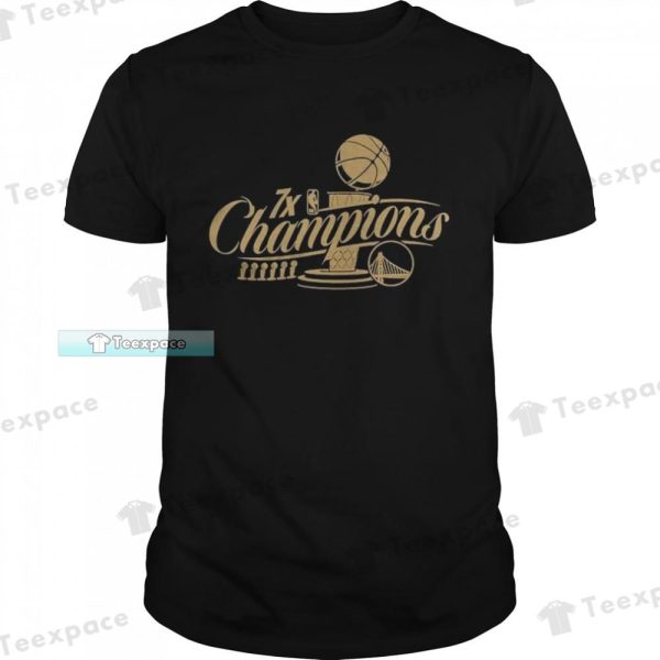 Golden State Warriors 7-Time NBA Finals Champions Shirt