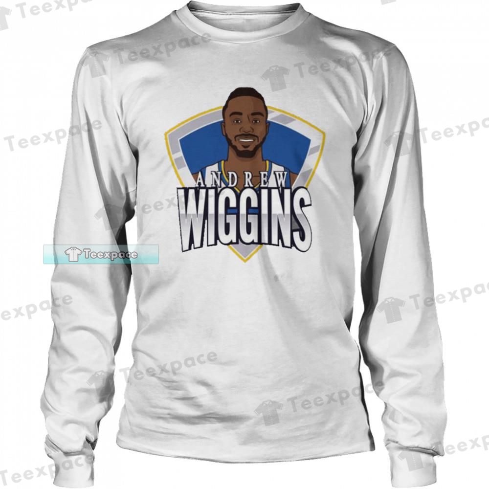 Golden State Warriors Andrew Wiggins Super Player Long Sleeve Shirt