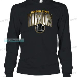 Golden State Warriors Arch Smoke Black Long Sleeve Shirt