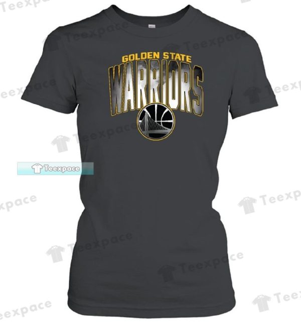 Golden State Warriors Arch Smoke Black Shirt