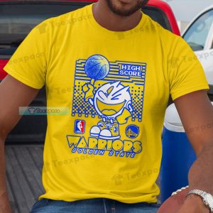 Golden State Warriors Basketball High Score Unisex T Shirt