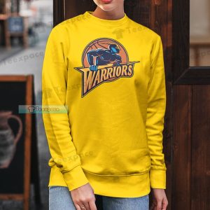Golden State Warriors Basketball Mascot Long Sleeve Shirt