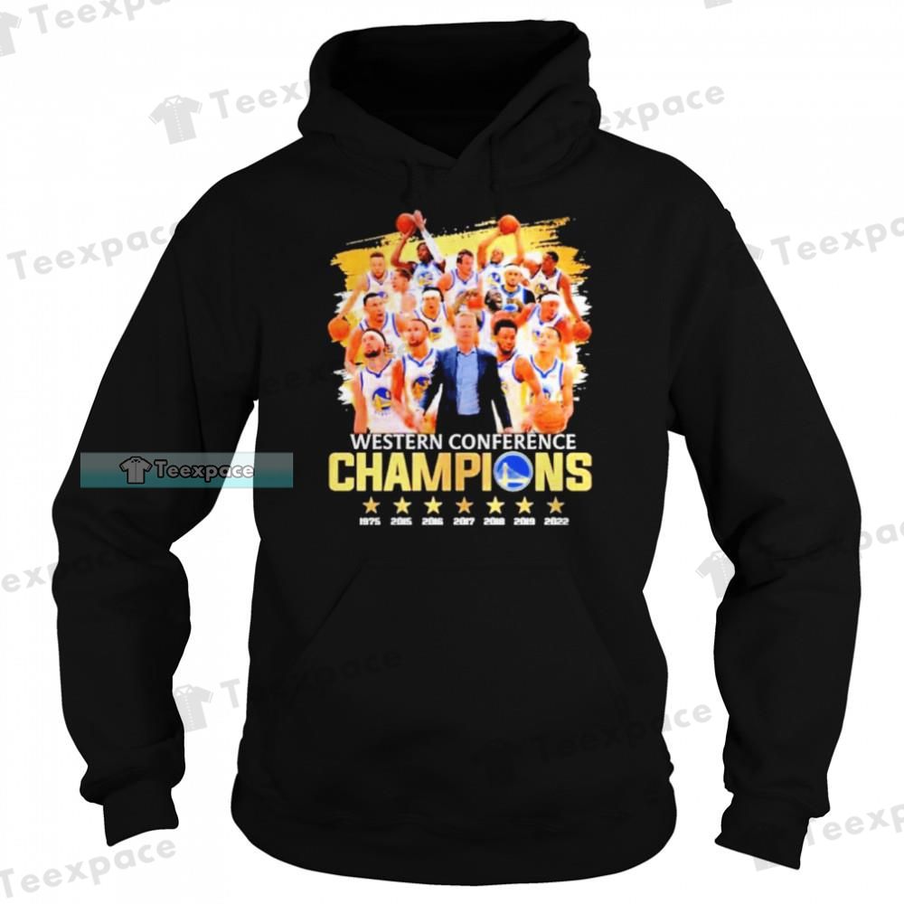 Golden State Warriors Basketball Western Conference Champions Hoodie