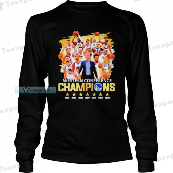 Golden State Warriors Basketball Western Conference Champions Shirt