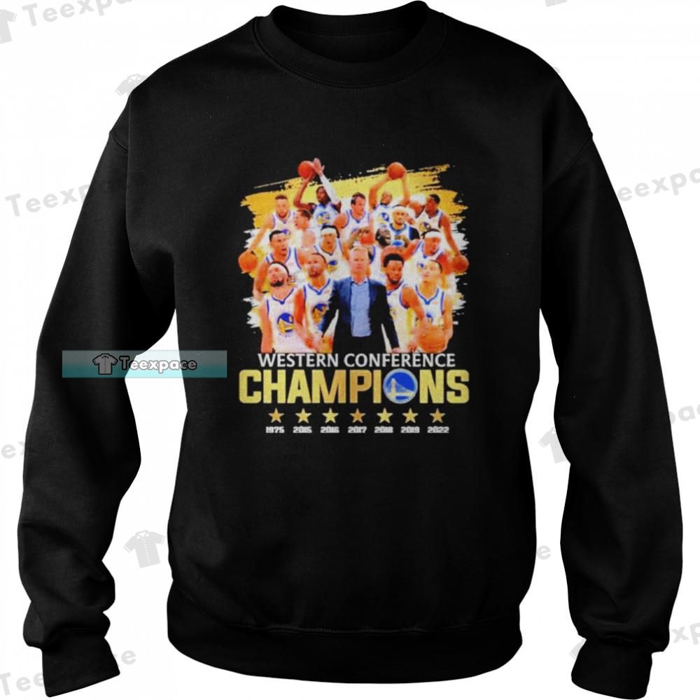 Golden State Warriors Basketball Western Conference Champions Sweatshirt