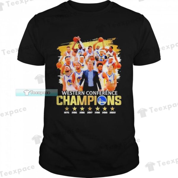Golden State Warriors Basketball Western Conference Champions Shirt