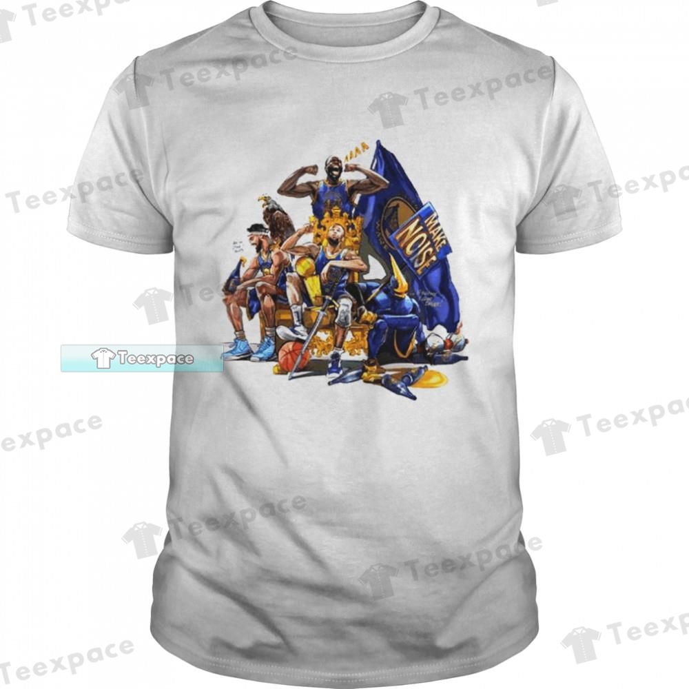 Golden State Warriors Cartoon Warriors Champions Funny Unisex T Shirt