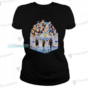 Golden State Warriors Champions Players T Shirt Womens