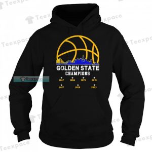 Golden State Warriors Championship Basketball Hoodie