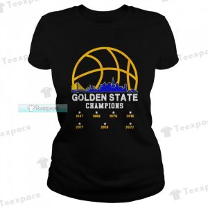 Golden State Warriors Championship Basketball T Shirt Womens