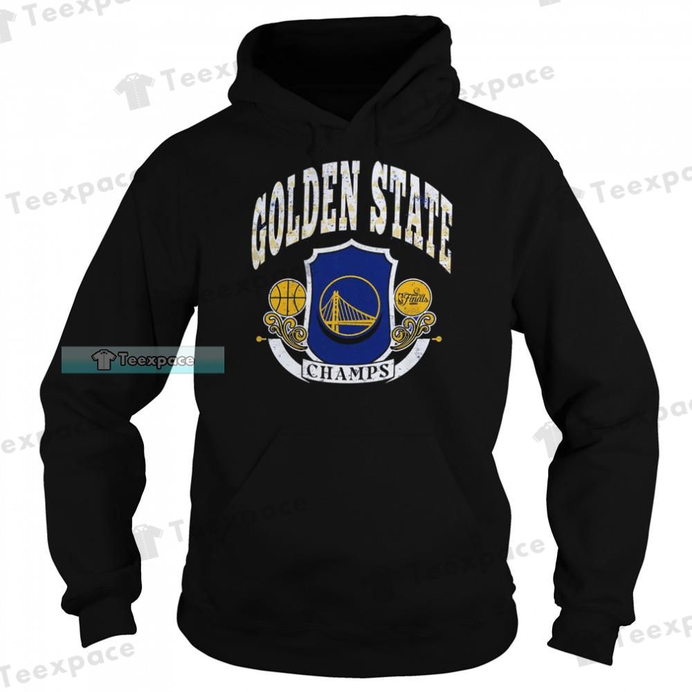 Golden State Warriors Champs Logo Warriors Hoodie