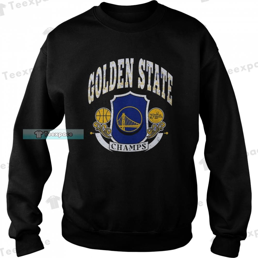Golden State Warriors Champs Logo Warriors Sweatshirt