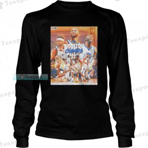 Golden State Warriors Champs Western Conference Art Long Sleeve Shirt