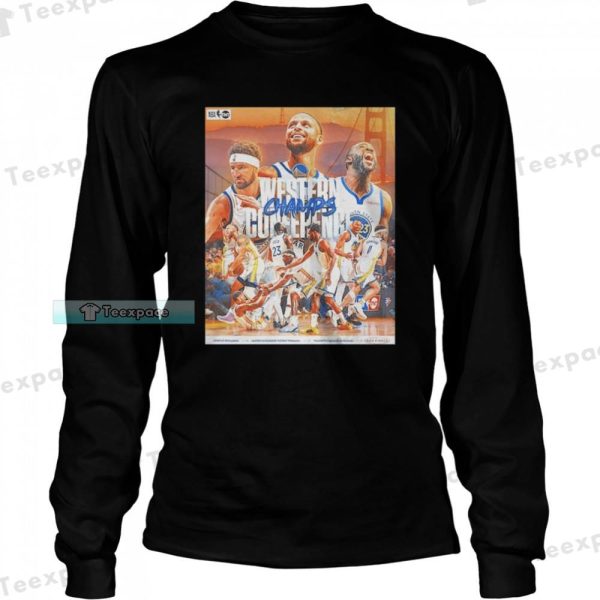 Golden State Warriors Champs Western Conference Art Shirt