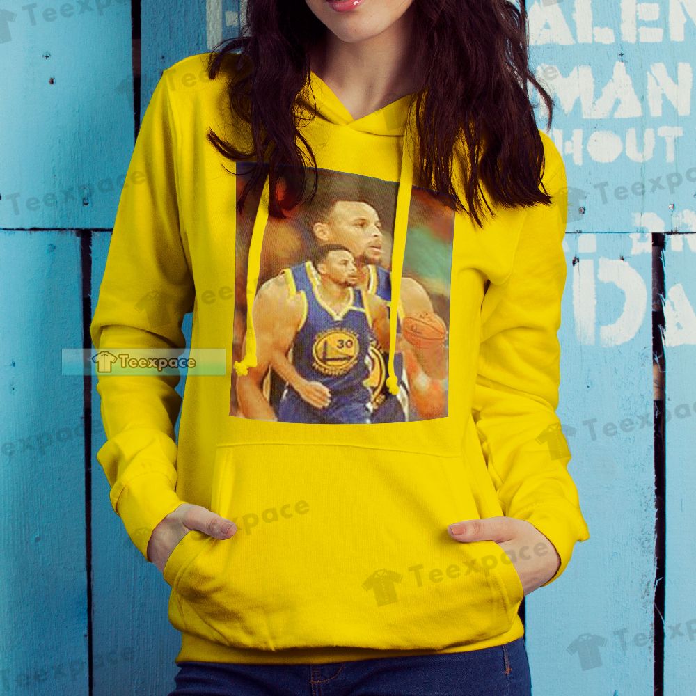 Golden State Warriors Curry Real Image Hoodie