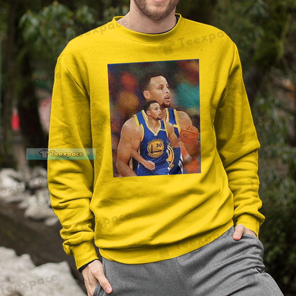 Golden State Warriors Curry Real Image Sweatshirt