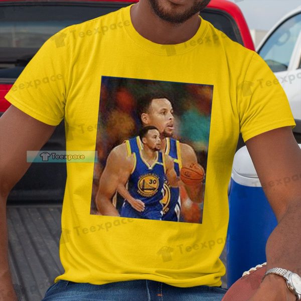 Golden State Warriors Curry Real Image Shirt