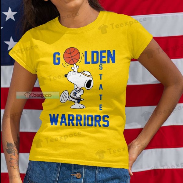 Golden State Warriors Cute Snoopy Shirt