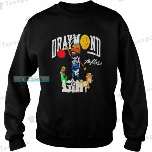 Golden State Warriors Draymond Green Cartoon Signature Sweatshirt
