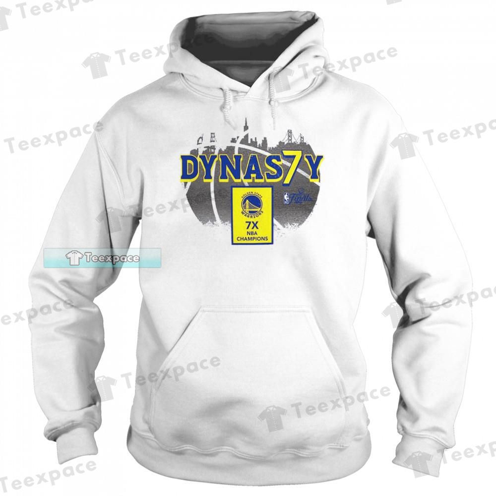 Golden State Warriors Dynas7y 7X NBA Finals Champions Hoodie