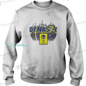Golden State Warriors Dynas7y 7X NBA Finals Champions Sweatshirt