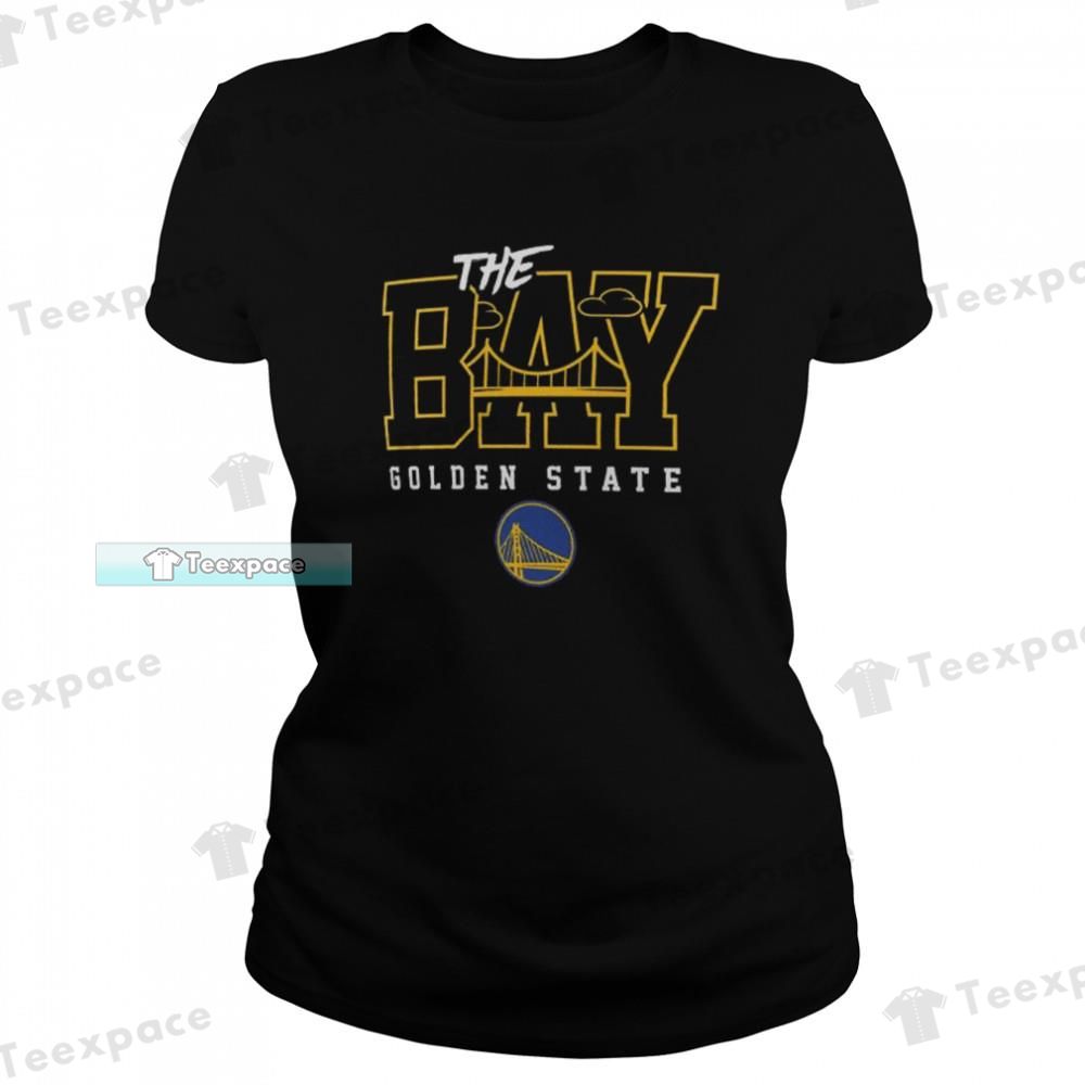 Golden State Warriors Fanatics Branded The Bay Hometown T Shirt Womens