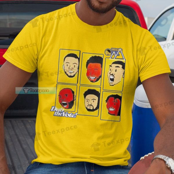 Golden State Warriors Funny Player’s Face Shirt