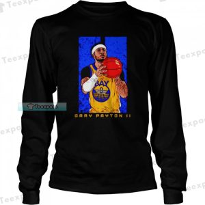 Golden State Warriors Gary Payton II Vintage Long Sleeve Shirt