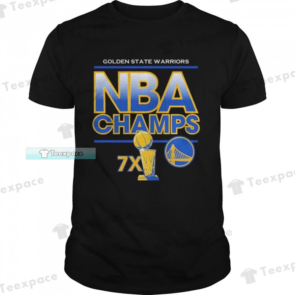 Golden State Warriors NBA Champions 7x Unisex T Shirt