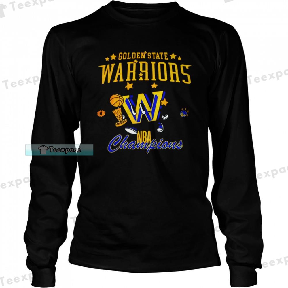 Golden State Warriors NBA Champions House Of Highlights Long Sleeve Shirt