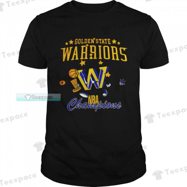 Golden State Warriors NBA Champions House Of Highlights Shirt