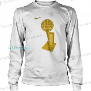 Golden State Warriors NBA Champions Logo Nike Long Sleeve Shirt