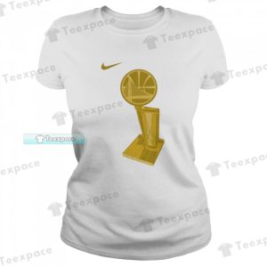 Golden State Warriors NBA Champions Logo Nike T Shirt Womens
