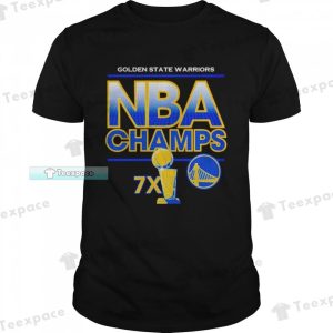 Golden State Warriors NBA Champs 7X Unisex T Shirt