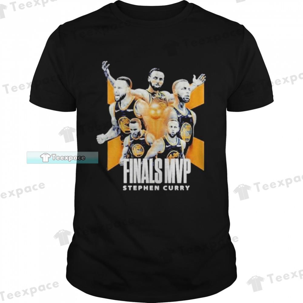 Golden State Warriors NBA Finals MVP Stephen Curry Shirt