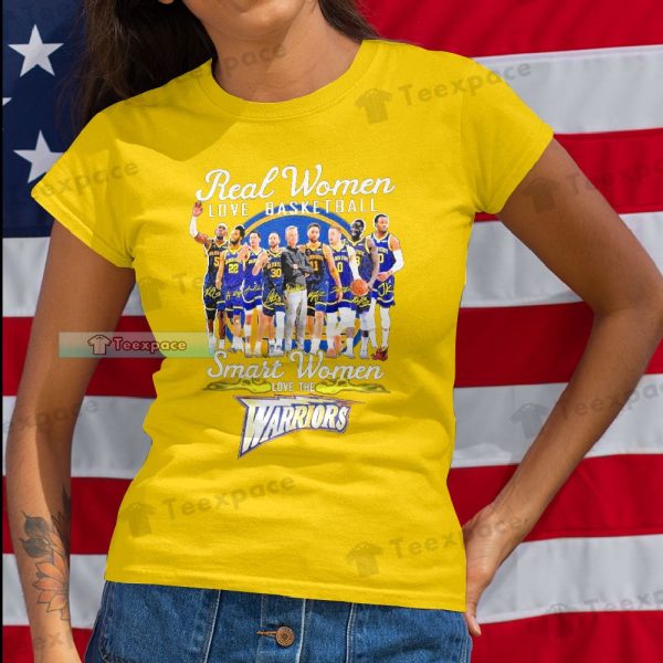 Golden State Warriors Real Women Love Basketball Shirt